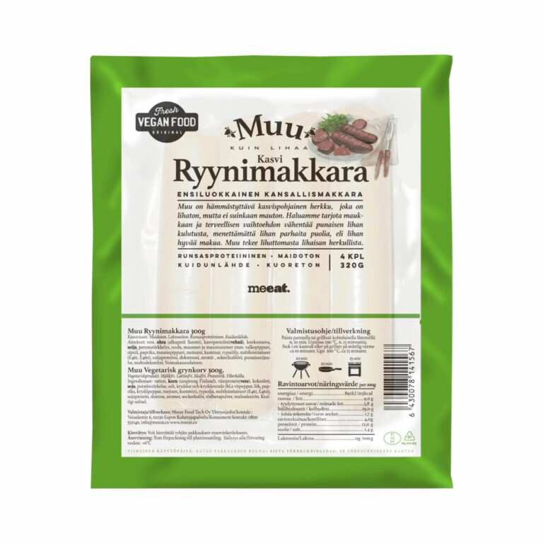 MUU Ryynimakkara - Lihankorvike - Makkara - Grillimakkara