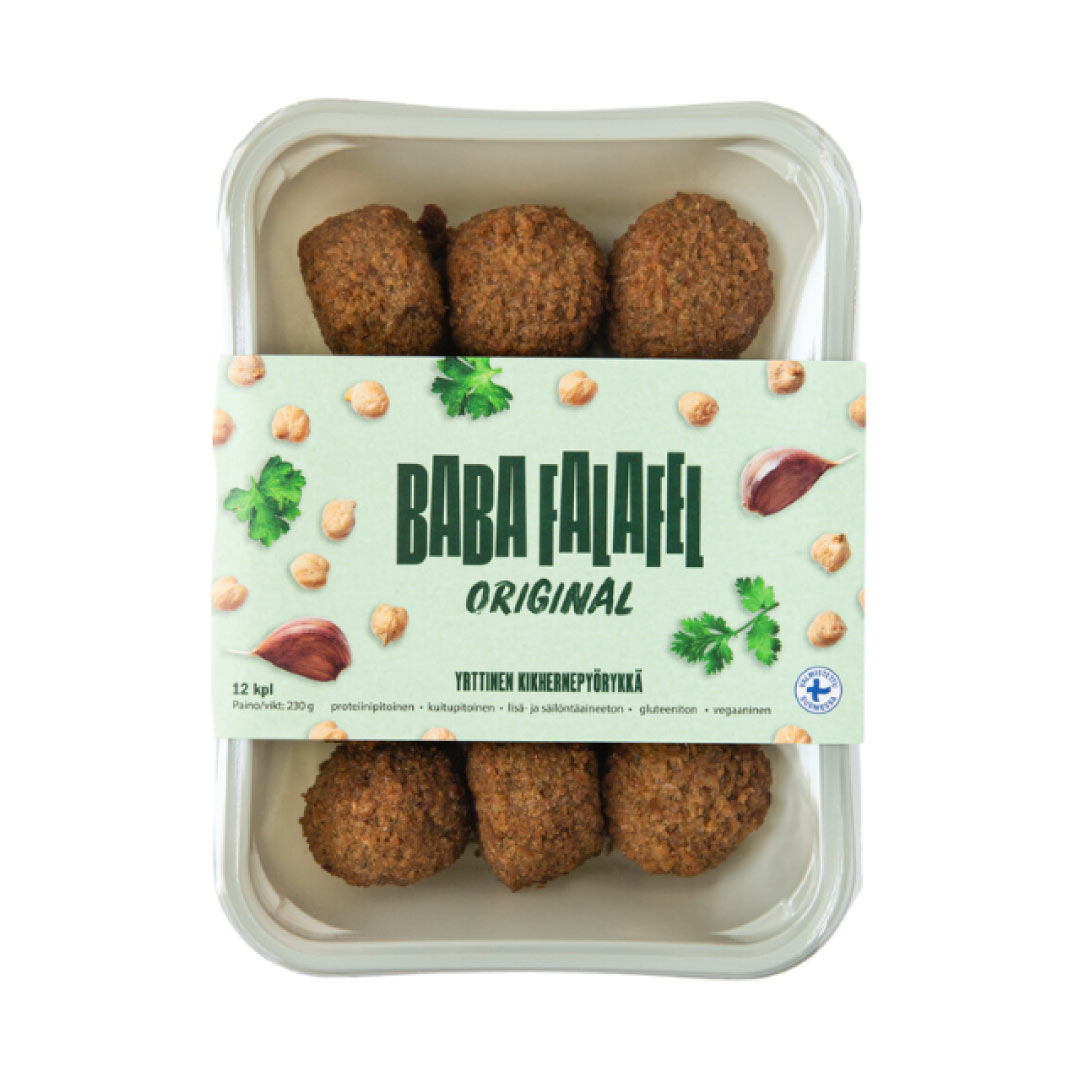 Baba Falafel Original - Lihankorvike - Lihapulla